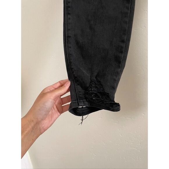 J Brand Jeans Women's 27 Natasha Sky-High Cropped Skinny Bellatrix Destruct - Picture 7 of 12